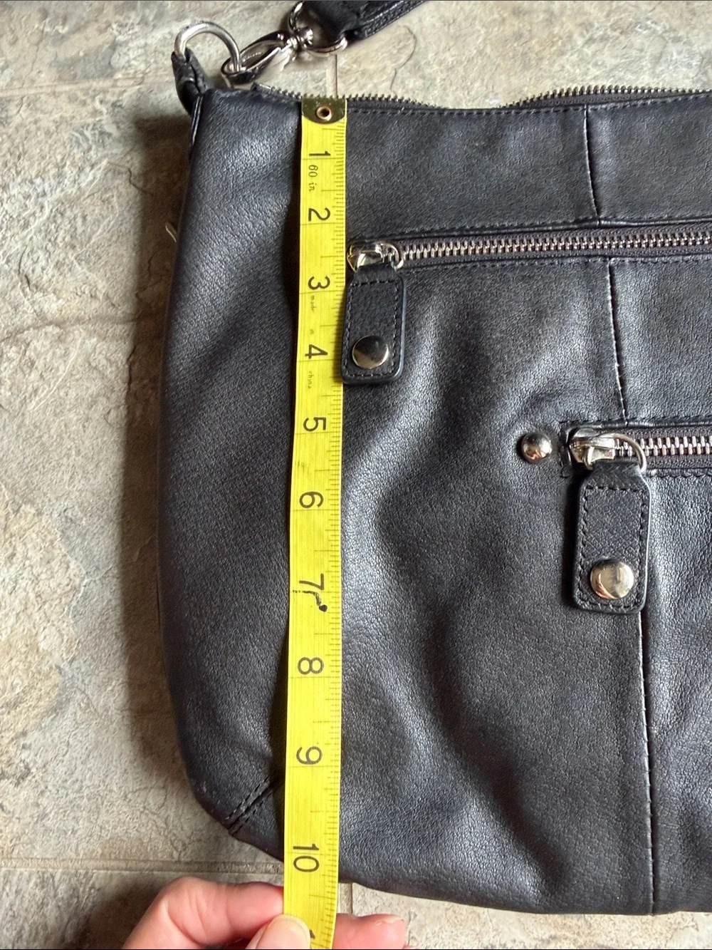 Gun Tote’n Mamas leather conceal carry Crossbody Bag